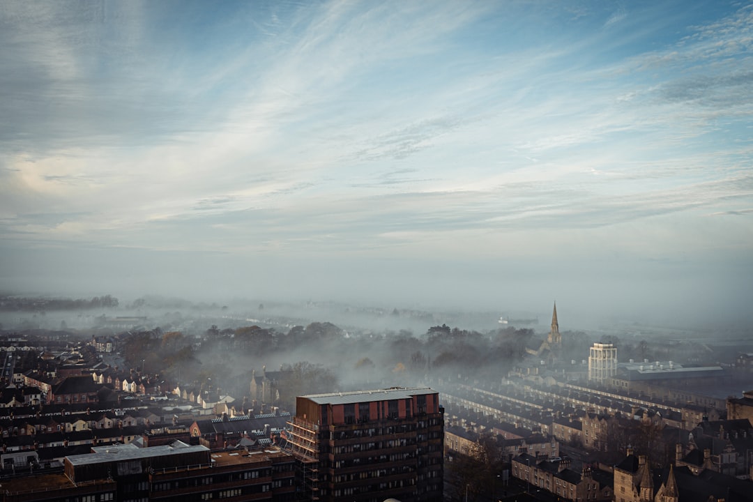 Town Centre, Swindon: high rise buildings under white clouds during daytime